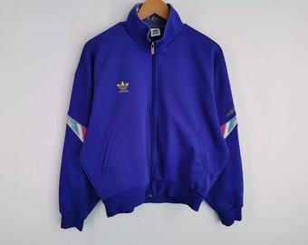 Vintage 90s Trefoil Adidas X Descente Track Jacket Boxy