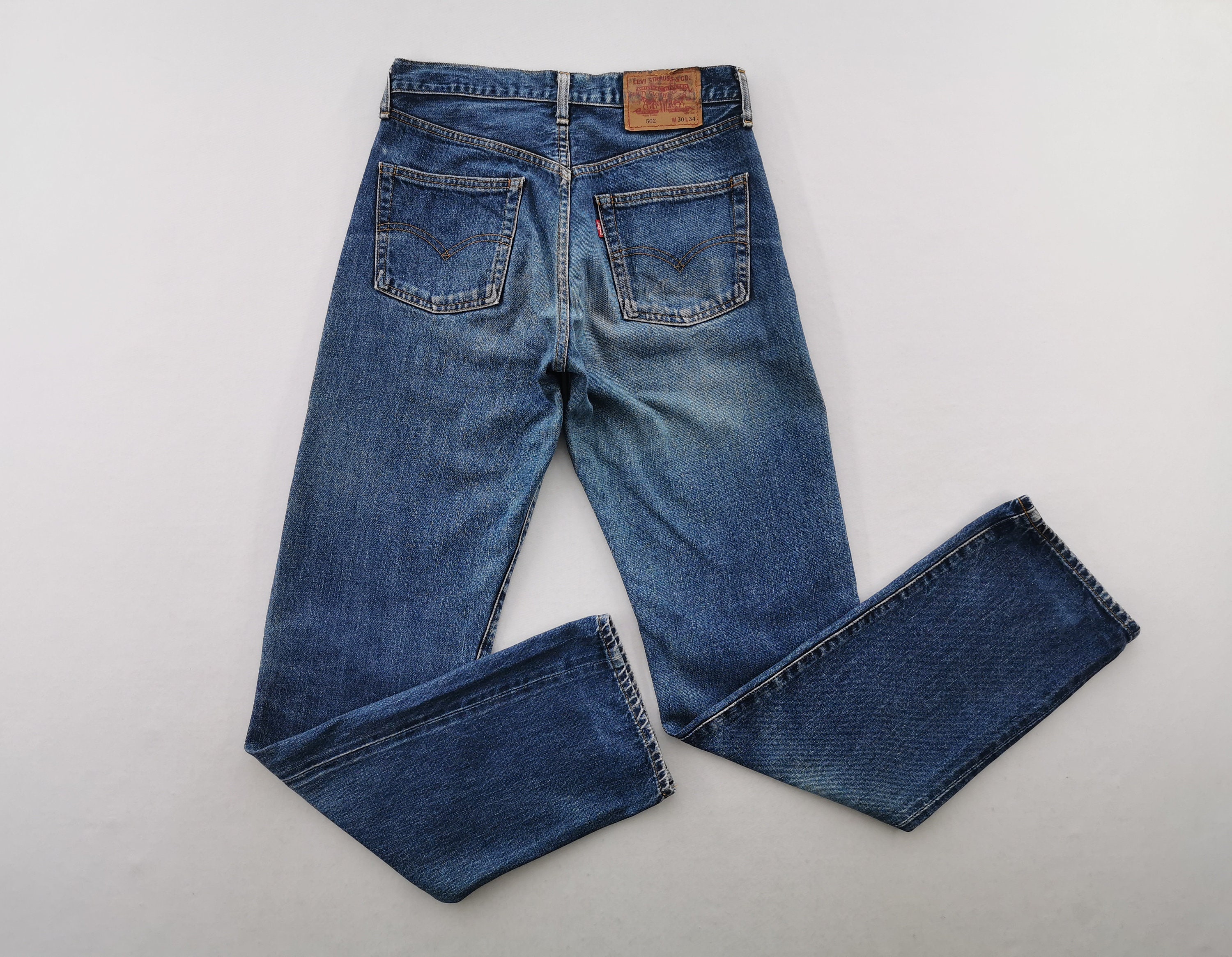 Levis 502 Big E - Etsy Levis 502 Big E - Etsy