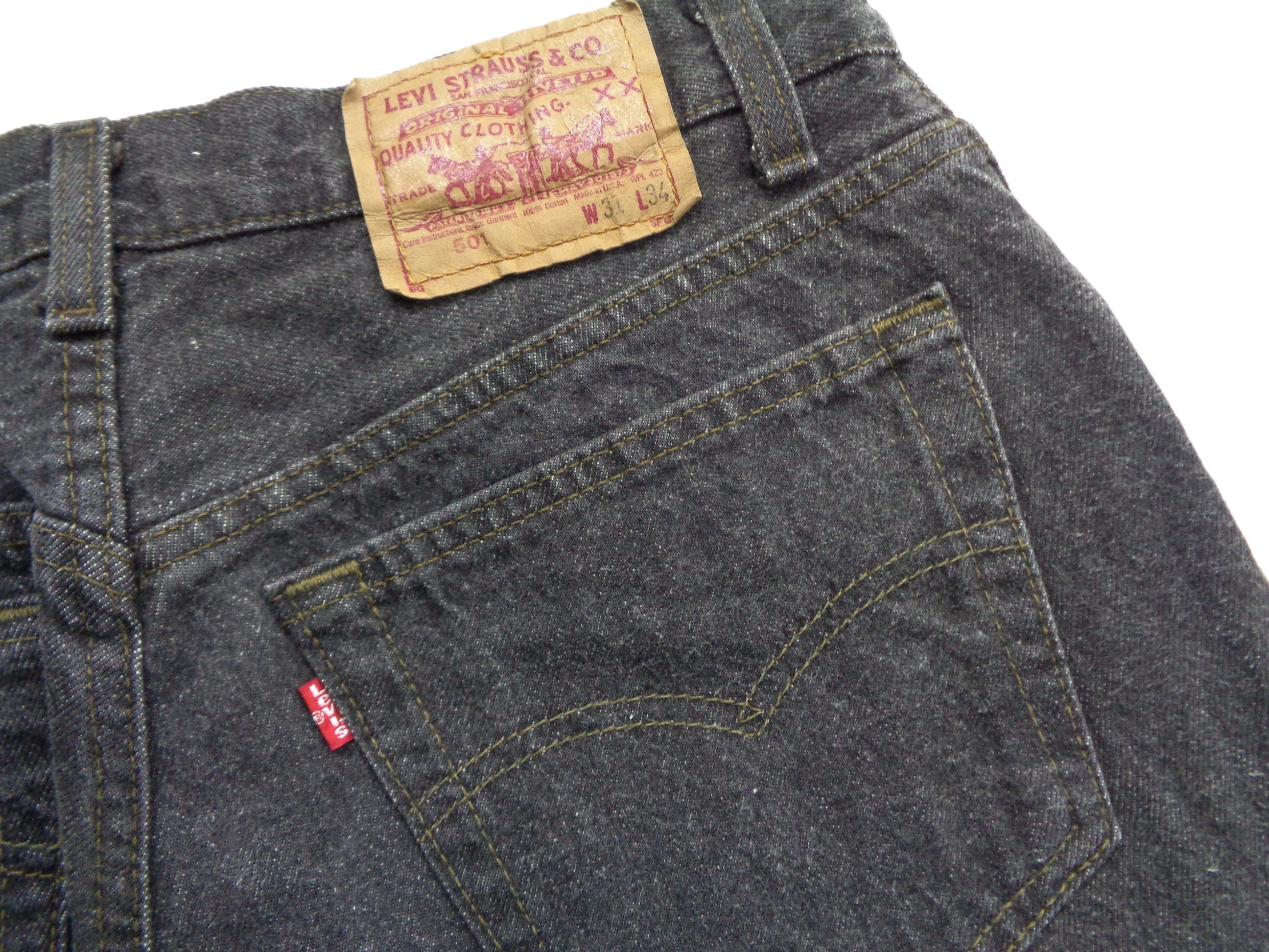 Levis 501 Jeans Vintage Size 31 Levis 501 Denim Pants Levis | Etsy