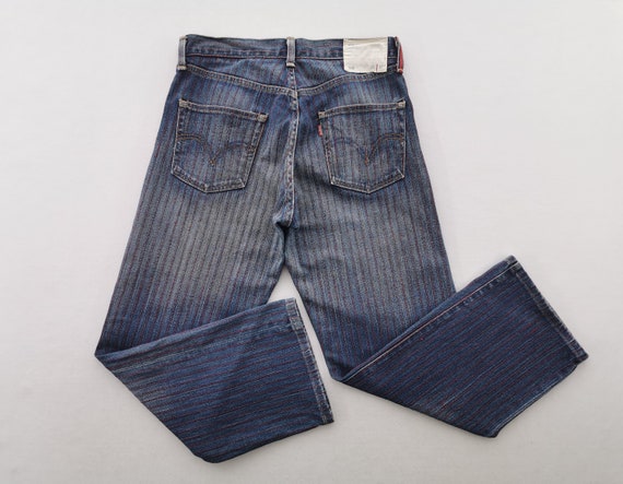 Levis Jeans Vintage 90s Levis Lot 510 Red Loop Sa… - image 5