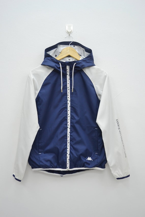 Chaqueta Kappa Cortavientos Kappa Chaqueta cortavientos Kappa Color Block Talla Mujer L Etsy Espana