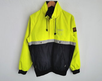 Descente Jacket Vintage 90s Racing Descente Color Block Windbreaker Jacket Size L