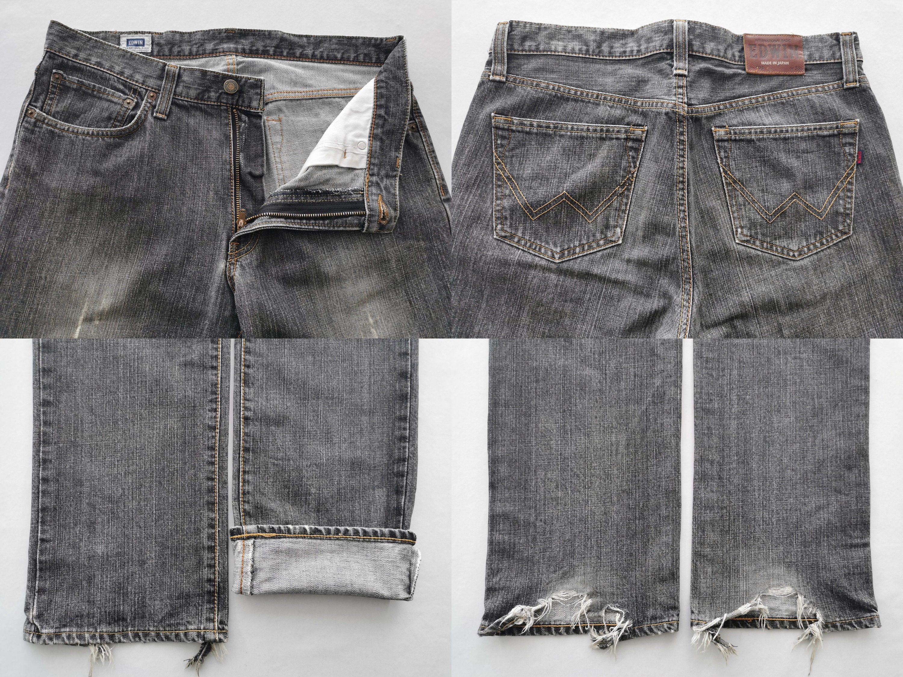 Edwin 403 Jeans Distressed Vintage Size 33 Edwin Denim Edwin 403 Jeans Distressed Vintage Size 33 Edwin Denim