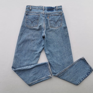 Levis Jeans Distressed Vintage 90s Levis Lot 550 Orange Tab Denim Jeans Size 32