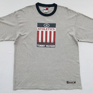 Tommy Hilfiger Shirt Vintage Tommy Hilfiger T Shirt 90s Tommy Hilfiger Made In USA Tee T Shirt Size L