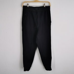 Call BACK ZIP TROUSERS BLACK コール 黒 石川義朗 YOHJI YAMAMOTO, Half Sarouel Pants（Cotton Twill Sarouel