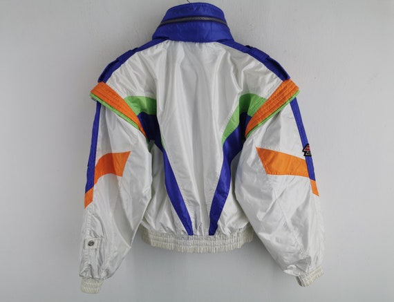 Samas Jacket Vintage 90s Samas Ski Multicolor Win… - image 2