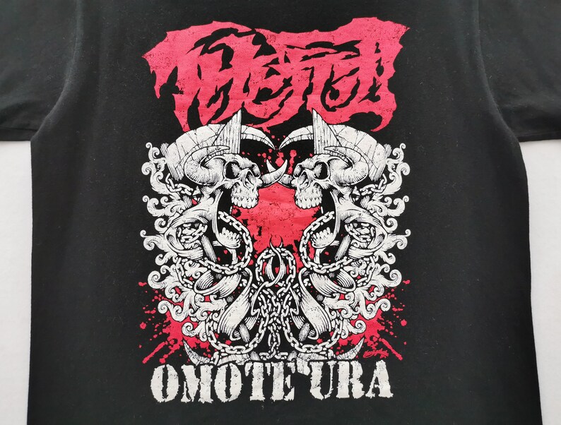 Omote Ura Tour Shirt Omote Ura Tour 2019 Tee T Shirt Size M image 4