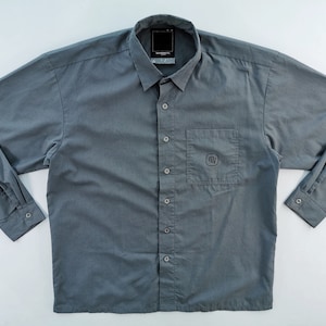 Chemise quartier vintage Chemise quartier boutonnée quartier Chemise quartier boutonnée taille L