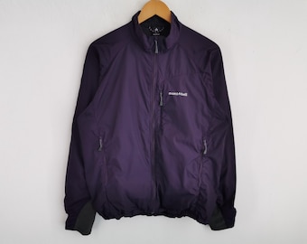 old montbell〈mountain parka 90s blue M〉 Mont-bell 90s/meadow parka/mountain - Gem