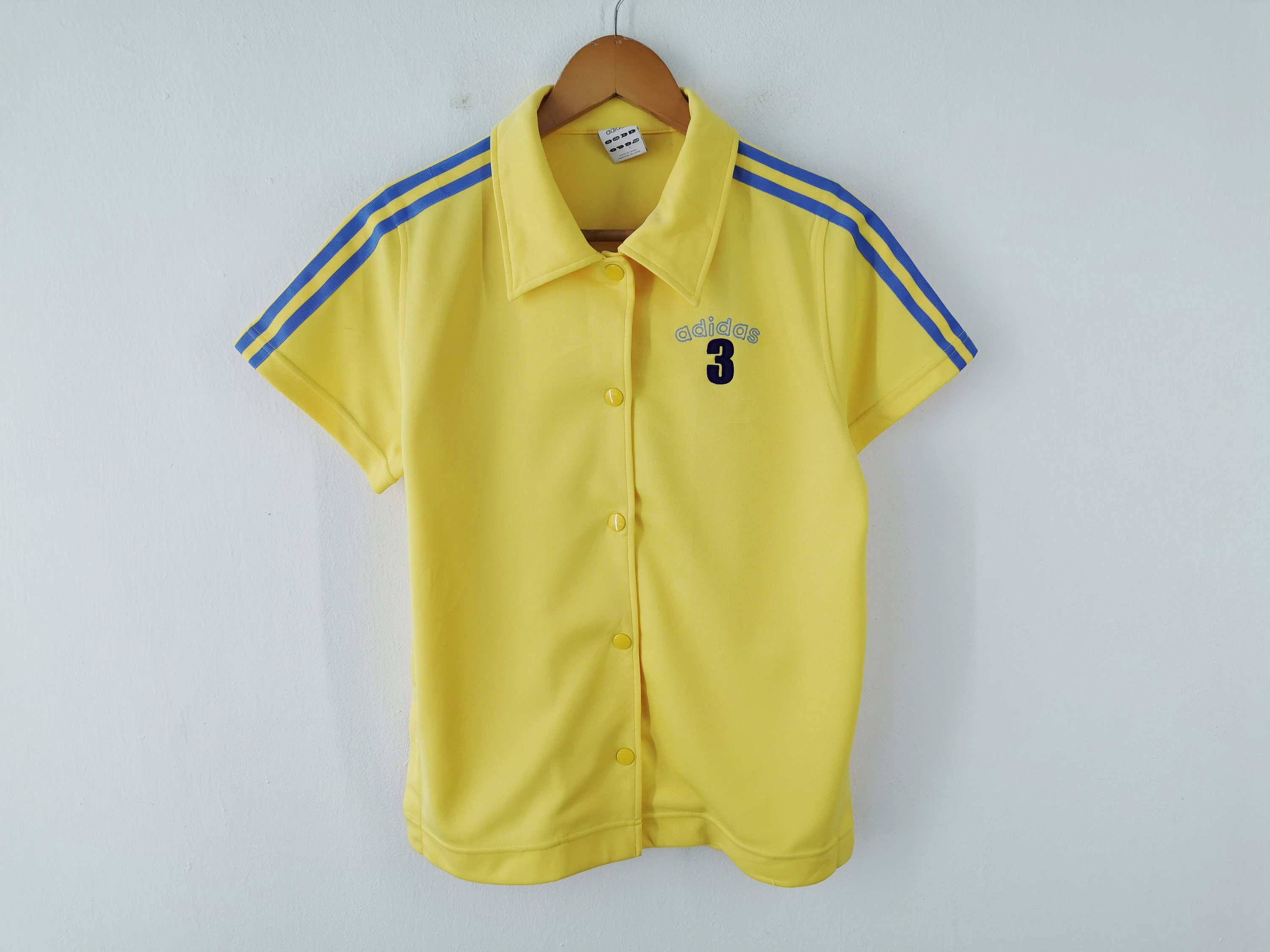 Adidas Shirt Adidas Button Shirt Adidas 3 Casual Button Shirt Size L