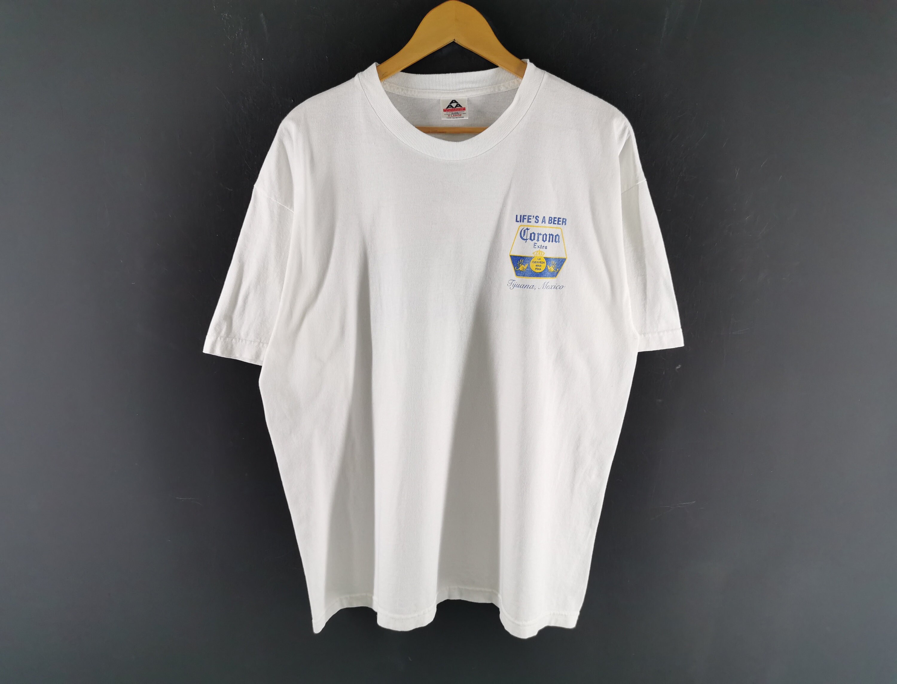 ★決算特価商品★ Tee Beer Corona Vintage Shirt Corona T Etsy - XL Size Shirt トップス