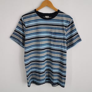 Hang Ten Shirt Hang Ten Striped T Shirt Size M