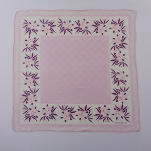 Nina Ricci Taschentuch Vintage Nina Ricci Taschentuch Taschentuch Nina Ricci Pocket Square Schal