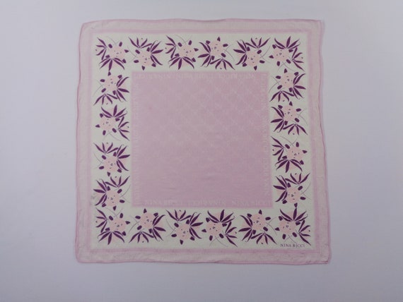 Nina Ricci Handkerchief Vintage Nina Ricci Hanky H