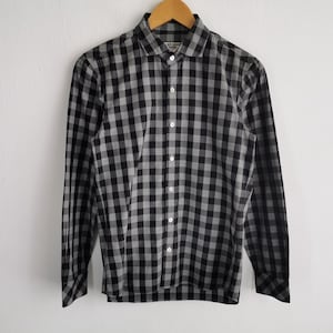 Katharine Hamnett London Shirt Vintage Katharine Hamnett Plaid Button Shirt Made In Japan Size S