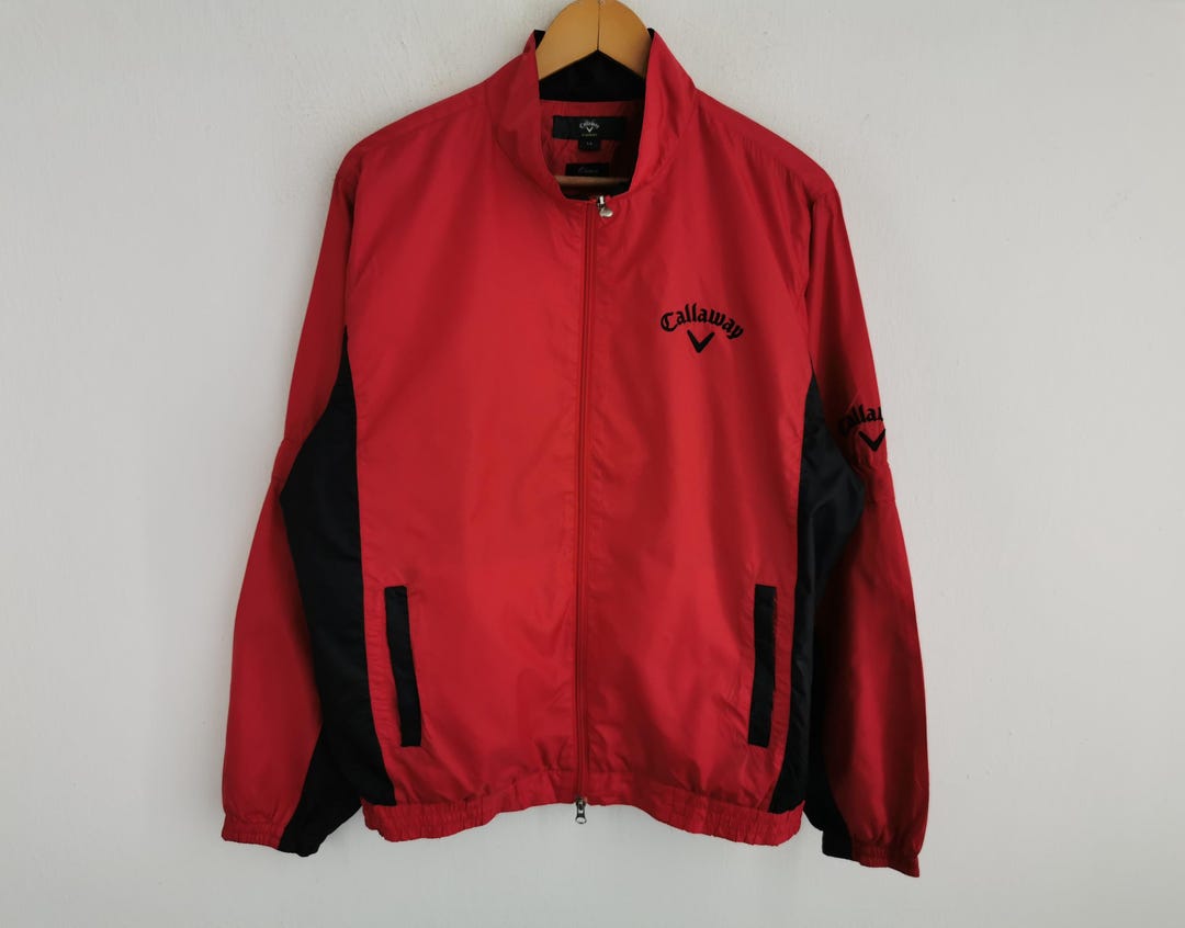 Callaway Jacket Vintage Callaway Color Block Windbreaker Jacket Size L ...