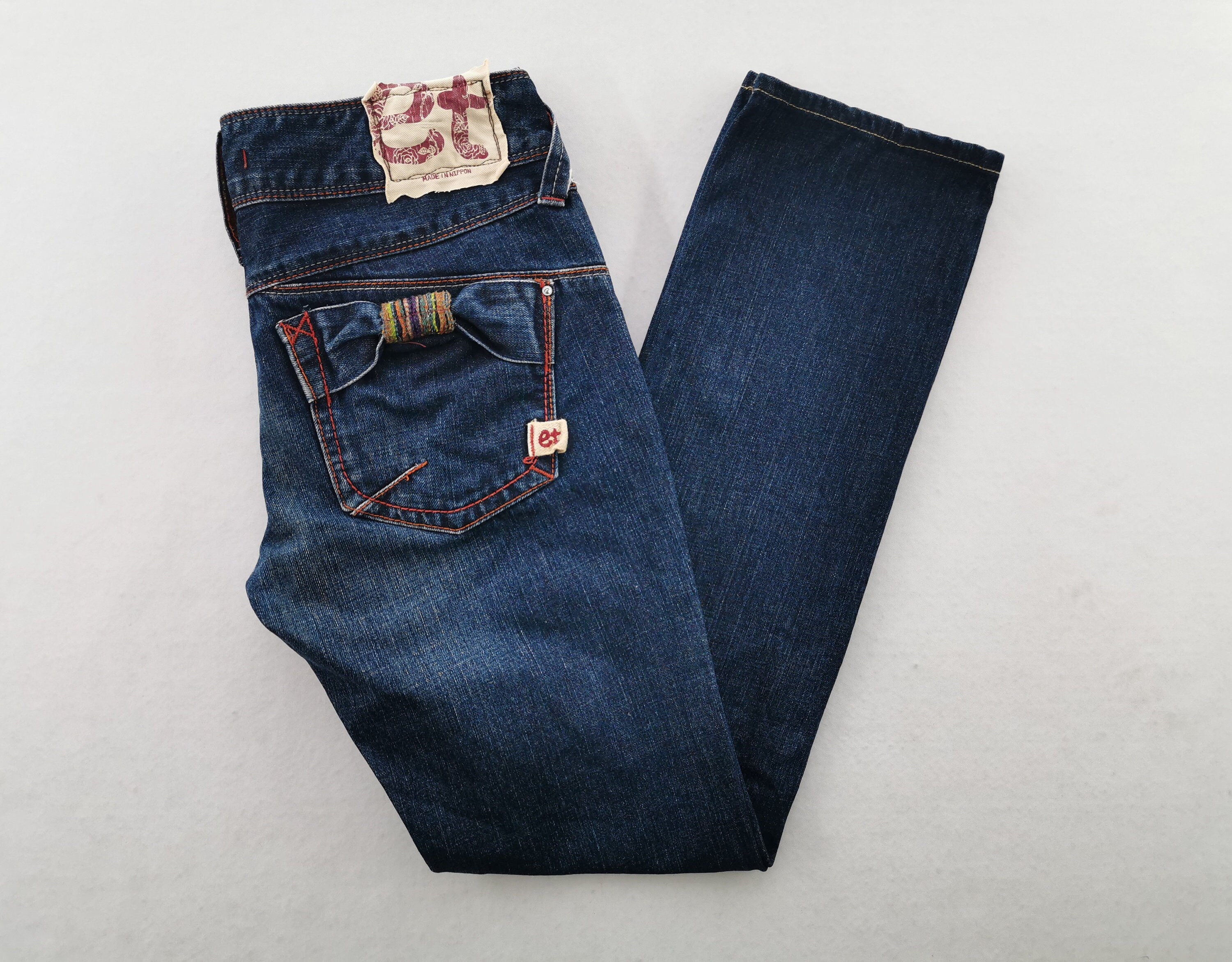 Blue Way Jeans Vintage Blue Way Japanese Brand Denim Jeans Size M  