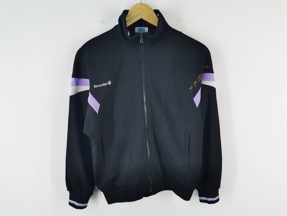 Asics Jacket Vintage Size Jaspo L Asics Track Jacket 90s Asics