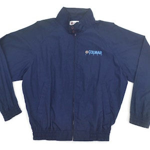 Colmar Jacket Vintage Colmar Windbreaker 90s Colmar Italy Big Logo Windbreaker Jacket Size M
