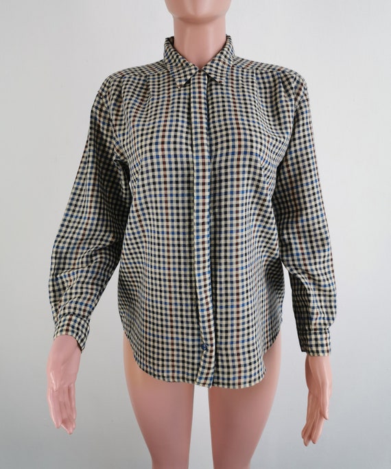 Burberry shirt etsy hotsell