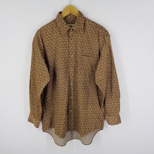 Calvin Klein Shirt Vintage Calvin Klein Button Shirt Vintage Calvin Klein Sport Abstract Print Button Up Shirt Size L