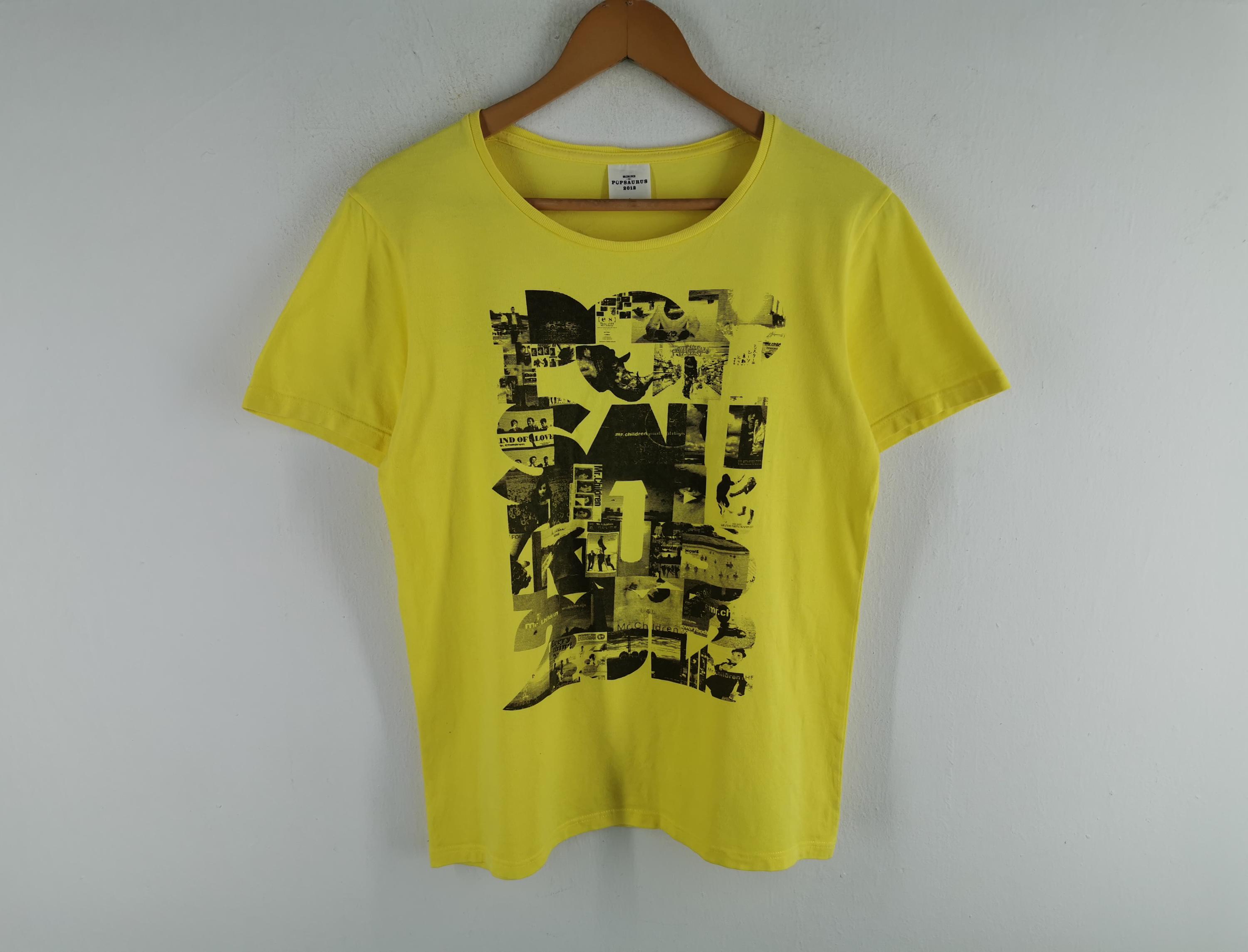 Mr. Children シャツ Mr. Children Popsaurus Tour 2012 Tシャツ 日本
