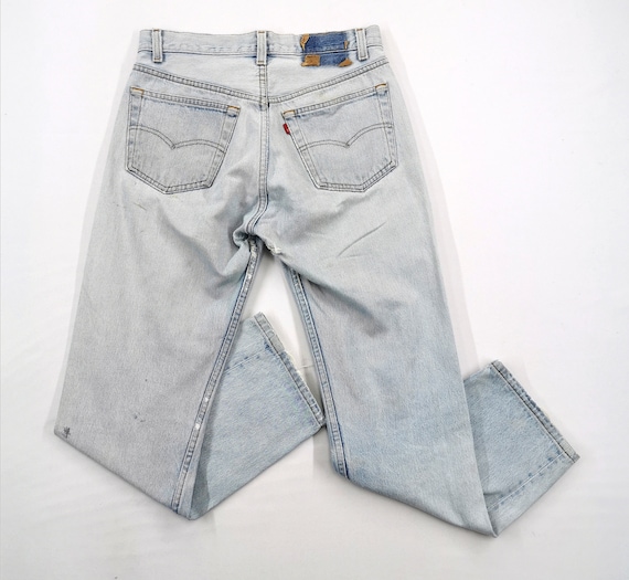 Levis Jeans Distressed Vintage Levis Denim Vintag… - image 1