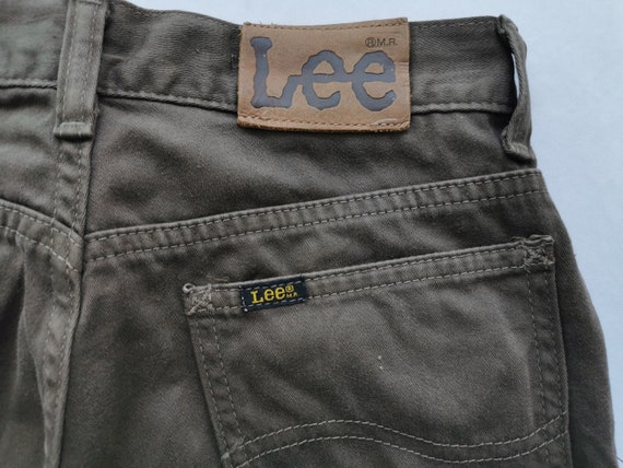 Lee Jeans Distressed Vintage Size 26 Lee Denim Pa… - image 7
