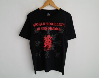 XJAPAN X FEVERX 激レア Tシャツ　SANKYO Xjapan X Fever Japan Novelty T Shirt Sankyo JPN Original LTD