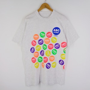 ABC Stores Shirt Vintage ABC Stores T Shirt Vintage ABC Stores Over Print Tee T Shirt Size S/M