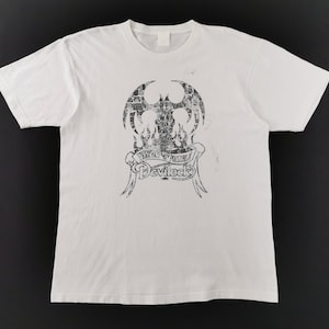 Devilock Distressed Shirt Vintage Devilock Relaxed Tee T Shirt Size XL