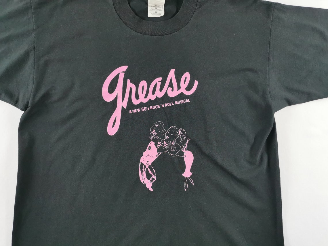 Grease Shirt Vintage Grease T Shirt 90s Grease Rock 'N Etsy