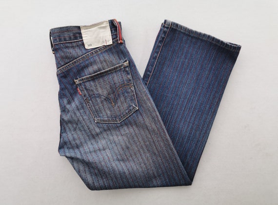 Levis Jeans Vintage 90s Levis Lot 510 Red Loop Sa… - image 4