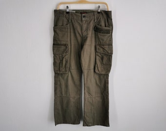 Surplus Pants Vintage Size L Surplus Blue Way Cargo Pants Made In Japan Size 33