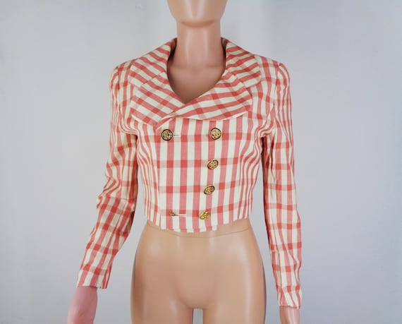 Karl Lagerfeld Jacket Vintage Karl Lagerfeld Cropp