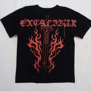 Excalibur Shirt Excalibur T Shirt Excalibur By Cospa Made In Japan Video Games Tee T Shirt Size M