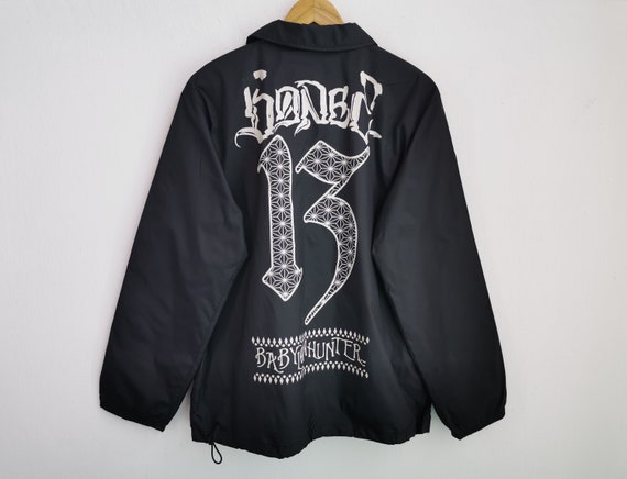Babylon Hunter Bones Jacket Babylon Hunter Windbreaker Babylon Hunter Bones Made in Japan Coach Jacket Size L Etsy Canada
