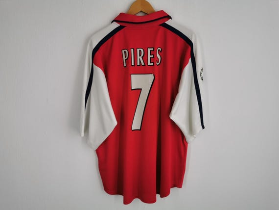 アーセナル Nike イエロージャージ Pires 7 アーセナル ジャージ ヴィンテージ アーセナル ピレス #7 ナイキ