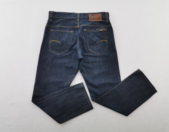 Aanpassen Sandalen handel G Star Raw Jeans Size 33 G Star Raw 3301 Made in Italy Denim - Etsy