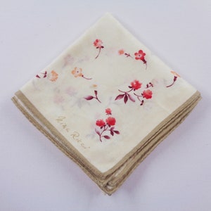 Nina Ricci Taschentuch Vintage Nina Ricci Taschentuch Taschentuch Nina Ricci Pocket Square Schal