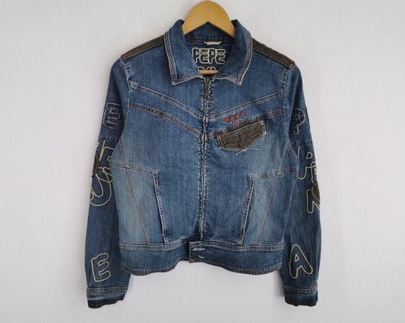 Pepe Jeans London Jacket Vintage Pepe Jeans London Denim - Etsy