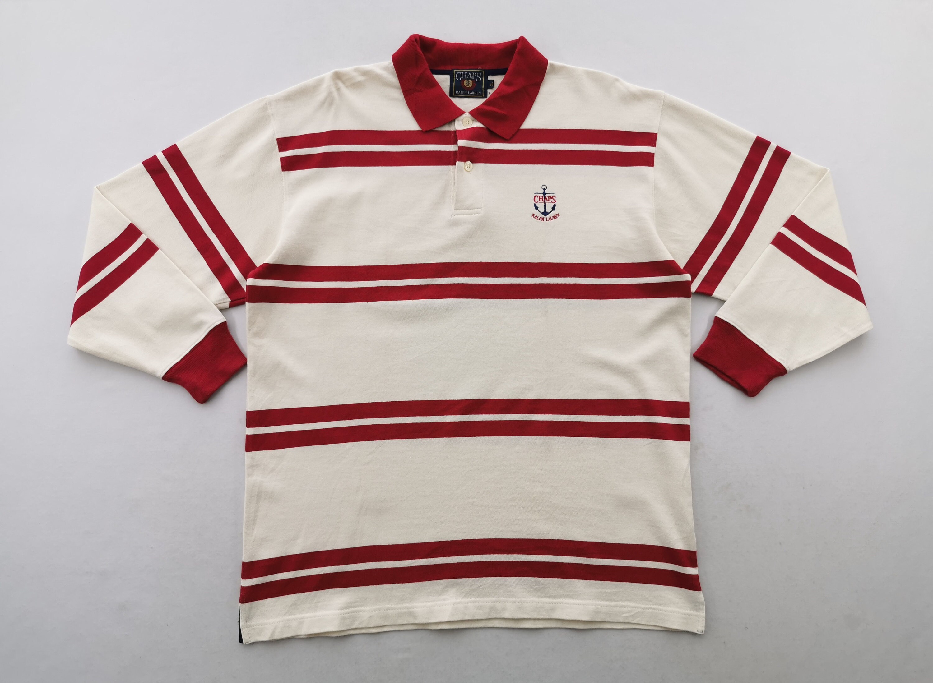 Chaps Ralph Lauren Shirt Vintage Chaps Ralph Lauren Striped Polo Shirt Size 2L Etsy