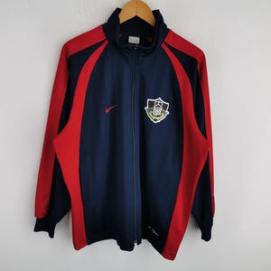 Nike Jacket Vintage 90&#39;s Nike Color Block Track Jacket Made In Japan Size L