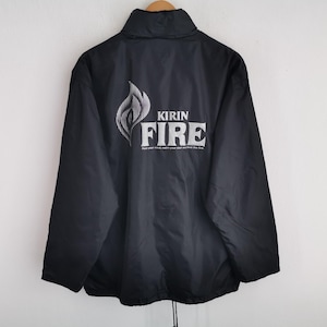 Kirin Fire Jacket Vintage Kirin Fire Windbreaker Nylon Jacket Size L