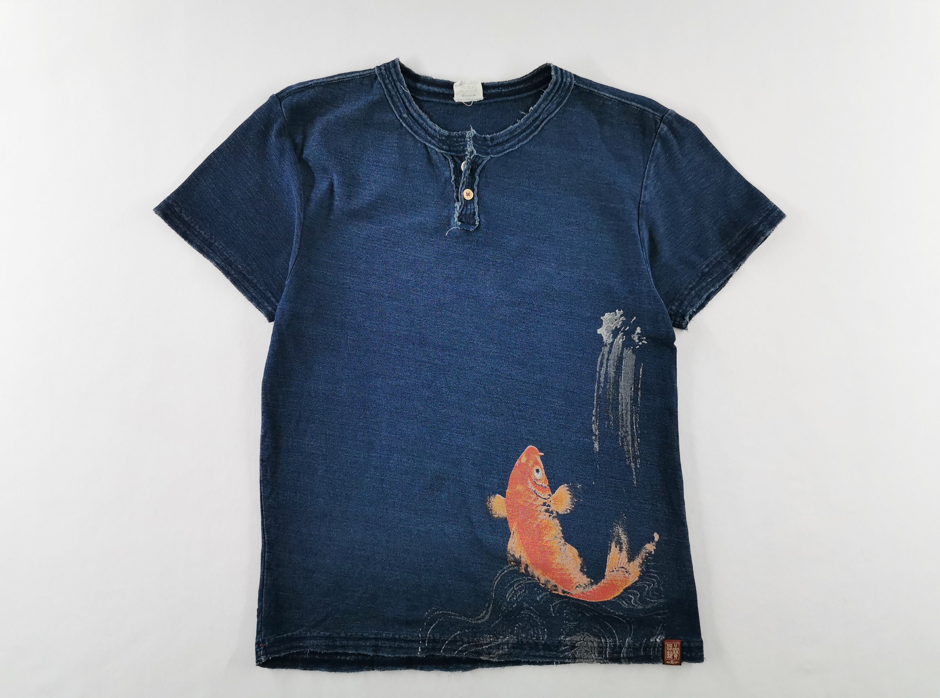Eternal Shirt Eternal Sukajan T Shirt Eternal Sukajan Koi Fish Tee T Shirt Size S/M