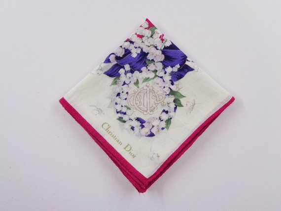 Christian Dior Handkerchief Vintage Christian Dior