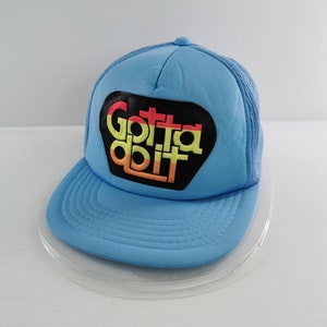 Pac Man Cap Vintage Pac Man Gotta Do It Logo Trucker Cap
