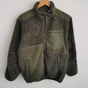 Engineered Garments × Uniqlo Jacket Vintage Engineered Garments × Uniqlo Fleece Jacket Size L