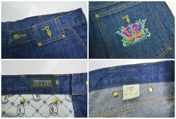 Trussardi Jeans Vintage Size 32 Trussardi Denim V… - image 6